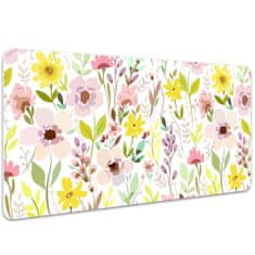 Decormat Podloga za pisalno mizo Colorful flowers 90x45 cm 