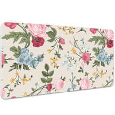 Decormat Namizna podloga Colorful flowers 90x45 cm 