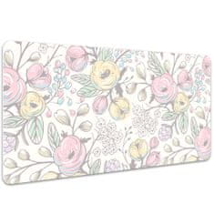 Decormat Namizna podloga Colorful flowers 90x45 cm 