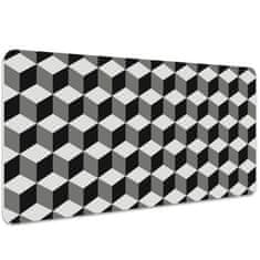 Decormat Podloga za pisalno mizo Six 3D pattern 90x45 cm 