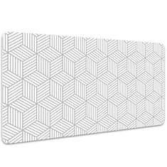 Decormat Podloga za pisalno mizo Six 3D pattern 90x45 cm 