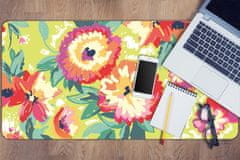 Decormat Namizna podloga Colorful flowers 100x50 cm 