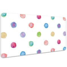 Decormat Namizna podloga Colored dots 100x50 cm 