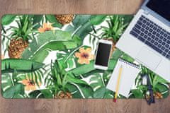Decormat Podloga za pisalno mizo Ananas v listih 100x50 cm 