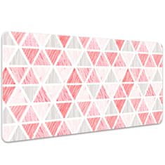 Decormat Podloga za pisalno mizo Pink triangles 100x50 cm 