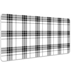 Decormat Podloga za pisalno mizo Plaid pattern 100x50 cm 