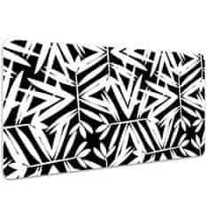 Decormat Podloga za mizo Black and white pattern 100x50 cm 