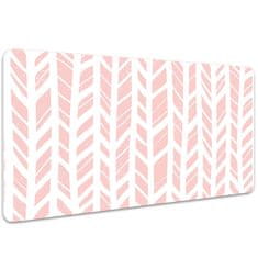 Decormat Podloga za pisalno mizo Pink herringbone 90x45 cm 