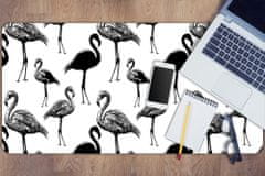 Decormat Podloga za pisalno mizo Retro style of flamingo 90x45 cm 
