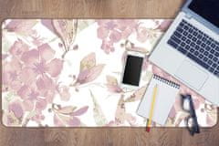 Decormat Podloga za pisalno mizo Hibiscus pale pink 100x50 cm 