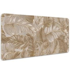 Decormat Podloga za pisalno mizo Golden leaves 90x45 cm 