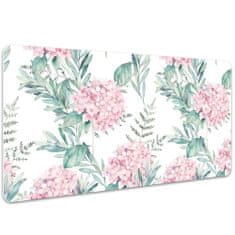 Decormat Podloga za pisalno mizo Light pink flowers 100x50 cm 