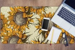 Decormat Podloga za pisalno mizo Retro sunflowers 90x45 cm 