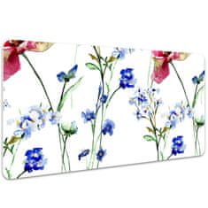 Decormat Podloga za pisalno mizo Painted flowers 90x45 cm 