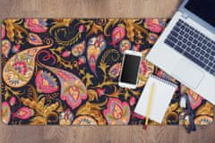 Decormat Podloga za pisalno mizo Colorful paisley 90x45 cm 