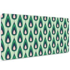 Decormat Podloga za pisalno mizo Green tears 100x50 cm 