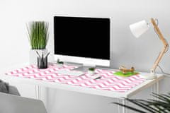 Decormat Namizna podloga Pink zigzags 90x45 cm 