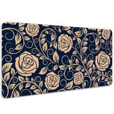 Decormat Podloga za pisalno mizo Vintage golden roses 90x45 cm 