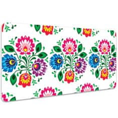 Decormat Podloga za pisalno mizo Folk style flowers 90x45 cm 