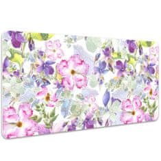 Decormat Namizna podloga Purple flowers 90x45 cm 