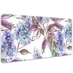 Decormat Podloga za pisalno mizo Purple leaves 90x45 cm 