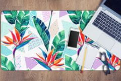 Decormat Podloga za pisalno mizo Tropical flora 100x50 cm 