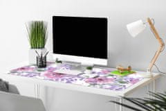 Decormat Namizna podloga Purple flowers 100x50 cm 