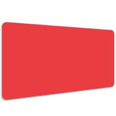 Decormat Podloga za pisalno mizo Oranžno rdeča 100x50 cm 