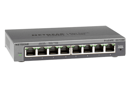 Netgear 8x10/100/1000 Namizno stikalo Plus, GS108E