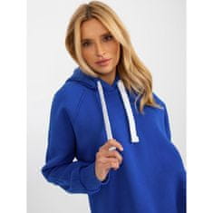 Ex moda Ženski pulover s kapuco ZION cobalt EM-BL-695.25X_393797 Univerzalni