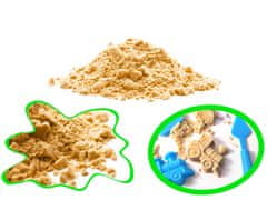 WOWO Kinetic Sand Beige - Naravni kinetični pesek 1kg v vrečki