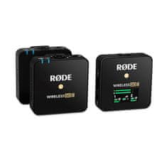 Rode RØDE Wireless GO II - brezžični mikrofon s sistemom za prenos zvoka, dolžina baterije do 7 ur, doseg 200 m