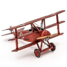 Metal Earth 3D kovinski model letala Fokker/Triplane Fokker triplane