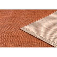 eoshop Preproga FLAT 48663/120 SISAL - terakota SMOOTH ( - Velikost: 200x290 cm)