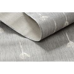 eoshop Preproga FLAT 48779/637 Flowers- Grey KREM ( - Velikost: 120x170 cm)