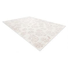 eoshop Preproga FLAT 48774/526 Listi Ptice - KREM roza ( - Velikost: 200x290 cm)