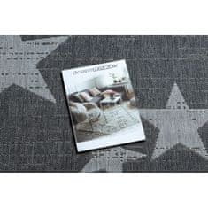 eoshop Preproga FLAT SISAL 48699392 Stars white grey ( - Velikost: 160x230 cm)