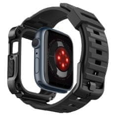 Spigen ovitek tough armor "pro" apple watch 7 / 8 (45 mm) kovinska črna