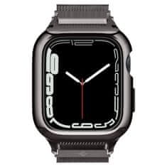 Spigen ovitek metal fit "pro" apple watch 4 / 5 / 6 / 7 / 8 / se (44 / 45 mm) grafitna