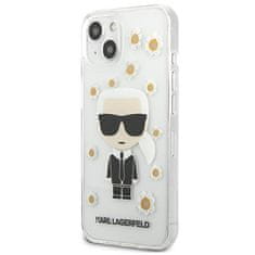 Karl Lagerfeld Karl Lagerfeld Iconic Karl Flower - etui za iPhone 13 (prozoren)