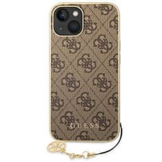 Guess Kolekcija Guess 4G Charms - etui za iPhone 14 Plus (rjav)