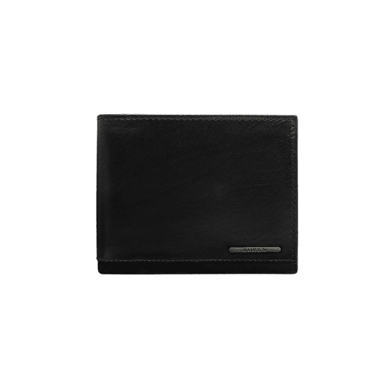 LOREN Črna moška usnjena denarnica CE-PF-CRM-70-07.32_290346