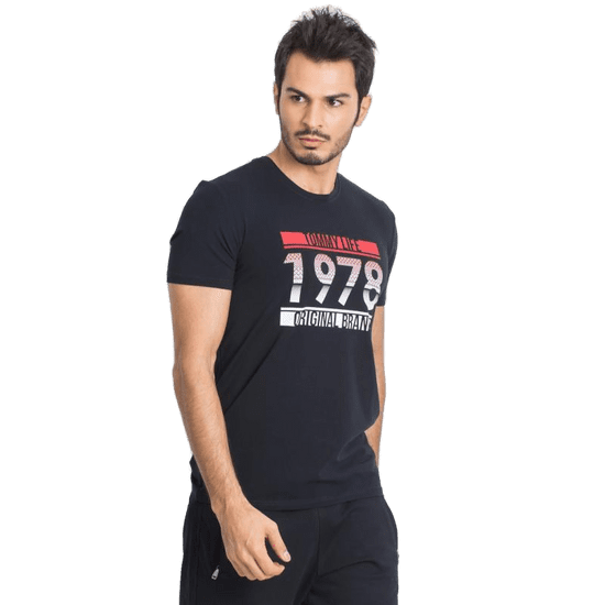 TOMMYLIFE TOMMY LIFE Moška temno modra majica 298-TS-TL-85134.05X_325410