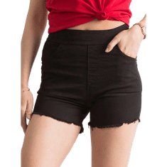 Factoryprice Ženske kratke hlače z visokim pasom KAJETAN black NM-DE-SN-15122.93_282625 S