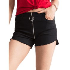 Factoryprice Ženske kratke hlače z zadrgo HOLLI Black JMP-SN-JE1162.72_283281 36