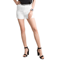 FANCY Ženske kratke hlače s pasom SAHA white FA-SN-5037.92P_317189 L-XL