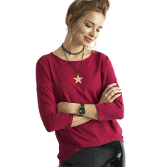 BASIC FEEL GOOD Ženska bluza APRIL burgundska RV-BZ-4661.41P_307800 S