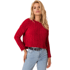 RUE PARIS Ženski pulover Olivia RUE PARIS dark red 19-SW-4557.60_352113 one___size___S-M