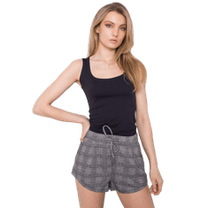 Factoryprice Ženske kariraste kratke hlače Ravenna STITCH & SOUL black D17003O61874K_362951 L