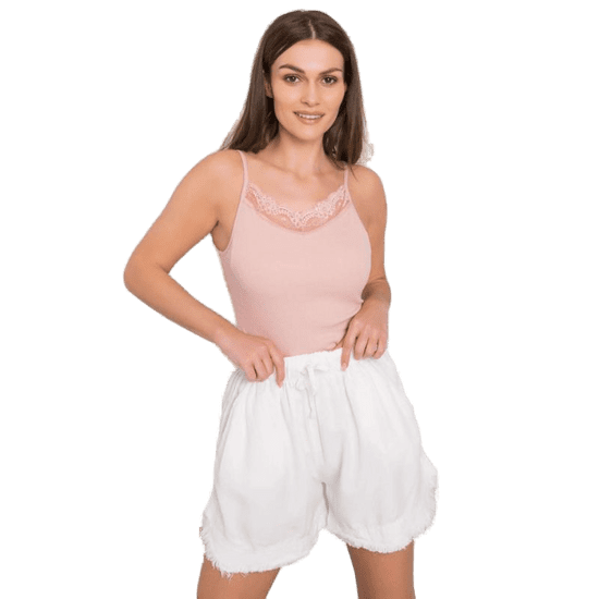 FANCY Ženske kratke hlače JEY white FA-SN-7184.50P_367112